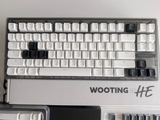 Wooting HE80 Mechanical Keyboard ANSI / PCR Plastic / Ghost / PBT Keycap Set