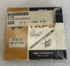 OSG 17470 6-32 H5 Plug Forming Tap NC 310 EXOTIN 2" OAL - Pack of 12