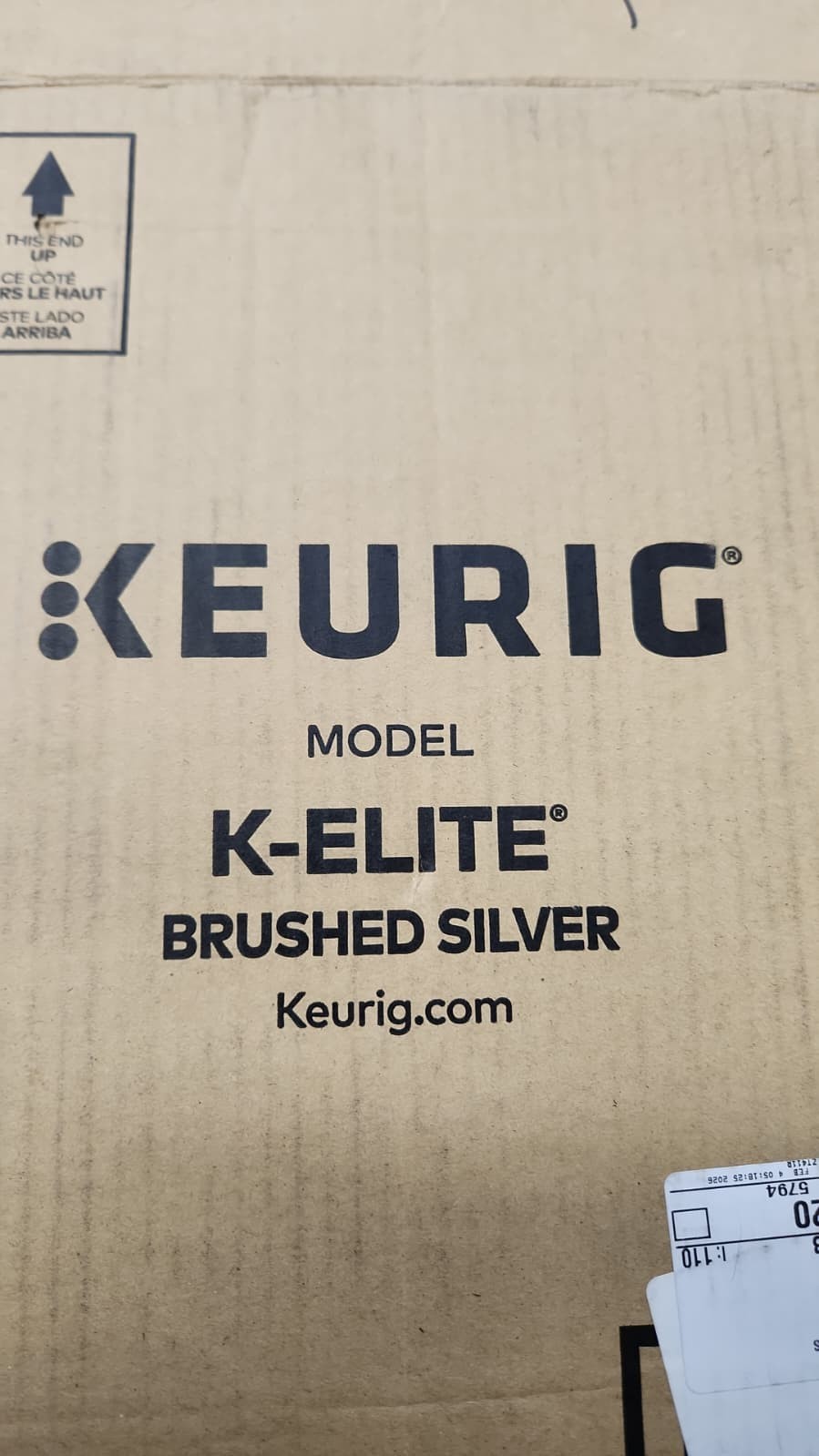 Keurig K-Elite Pod Coffee Machine - Used