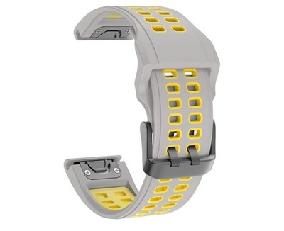 OVERSTEP Compatible with Garmin Fenix 7 Band 22mm Easy Fit Silicone Watch Band