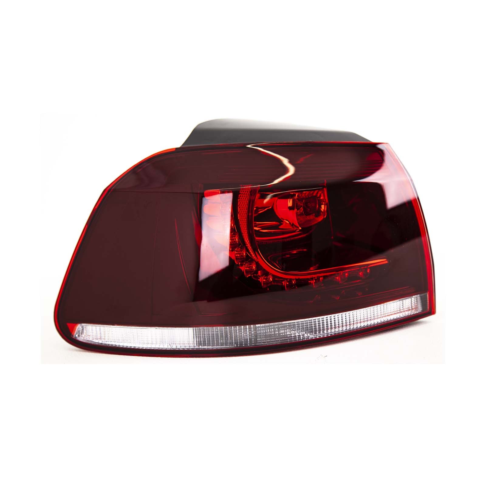 Fits VW Golf R MK6 2009-2013 Rear Light LED Outer Section Dark Red Left Side - Image 2