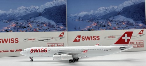 Swiss A340-313 Reg : HB-JMH Phoenix 11975 Scale 1:400 Diecast Models - Picture 16 of 20