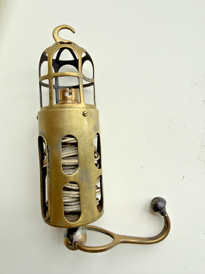 #ad J. LUCAS quot;BIRD CAGEquot; BRASS INSPECTION LIGHT LAMP Rolls Royce Bentley 1920s Car GBP 105.10