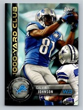 2015 Topps 1000 Yard Club  Calvin Johnson 1KYC-CJ