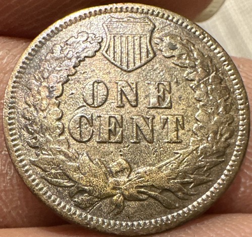 Extra Fine 1875 Indian Head Cent, Well-Struck, Tougher Date specimen. - Bild 3 von 4