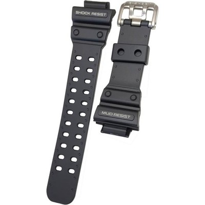 CASIO Genuine Band GXW-56 GX-56 Wrist Watch Parts Black Color Urethane Used 