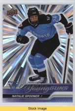 2024 Upper Deck Pwhl 1st Edition Natalie Spooner #63 Outburst Silver Young Guns