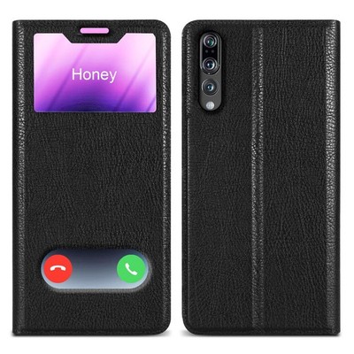 Case for Huawei P20 PRO / P20 PLUS Phone Cover Protection Window Book Wallet