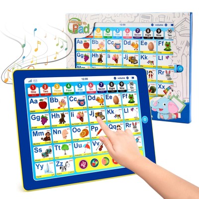 6-In-1 Kids Tablet with Abc/Words/Numb