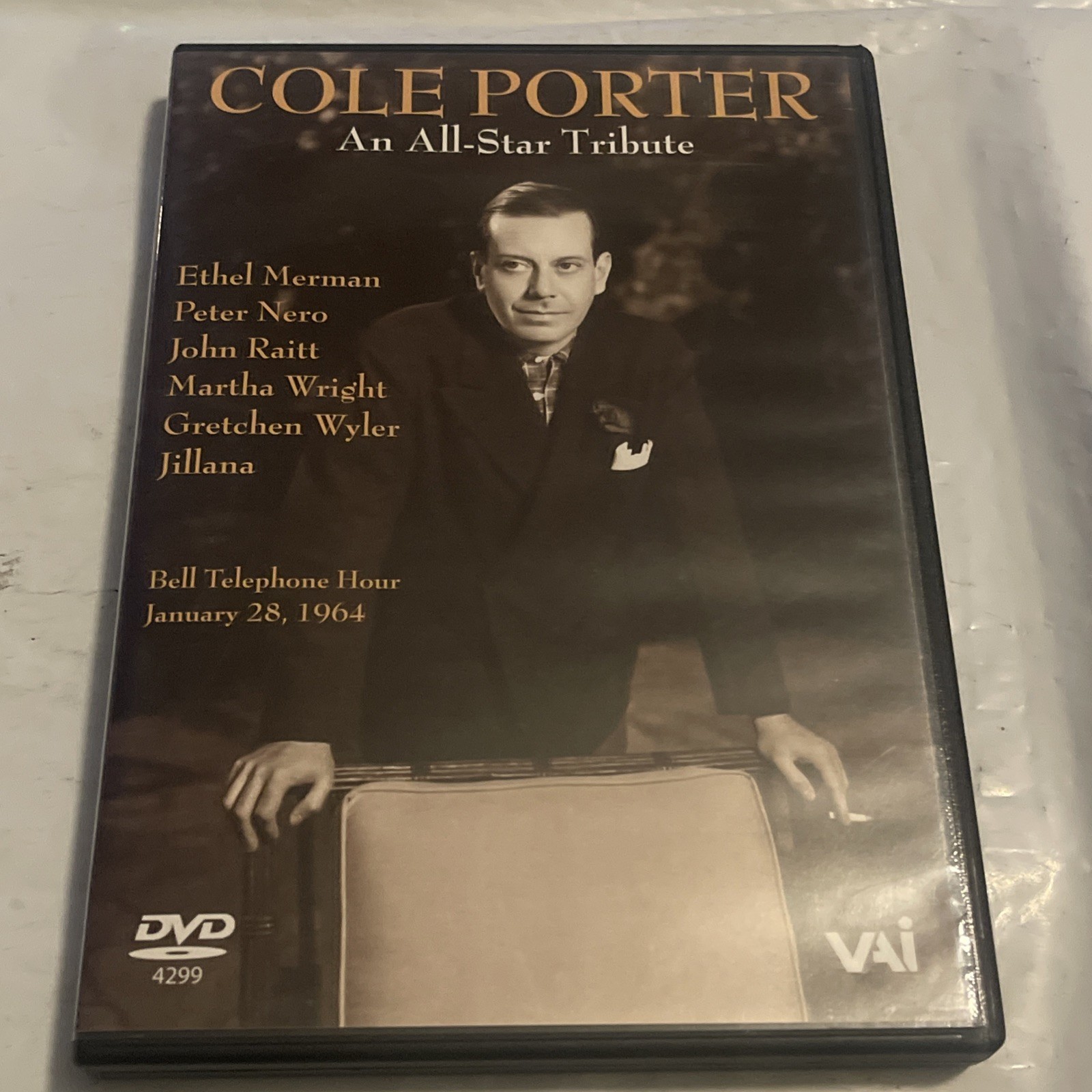 Cole Porter: an All-Star Tribute (DVD, 1964) VGC