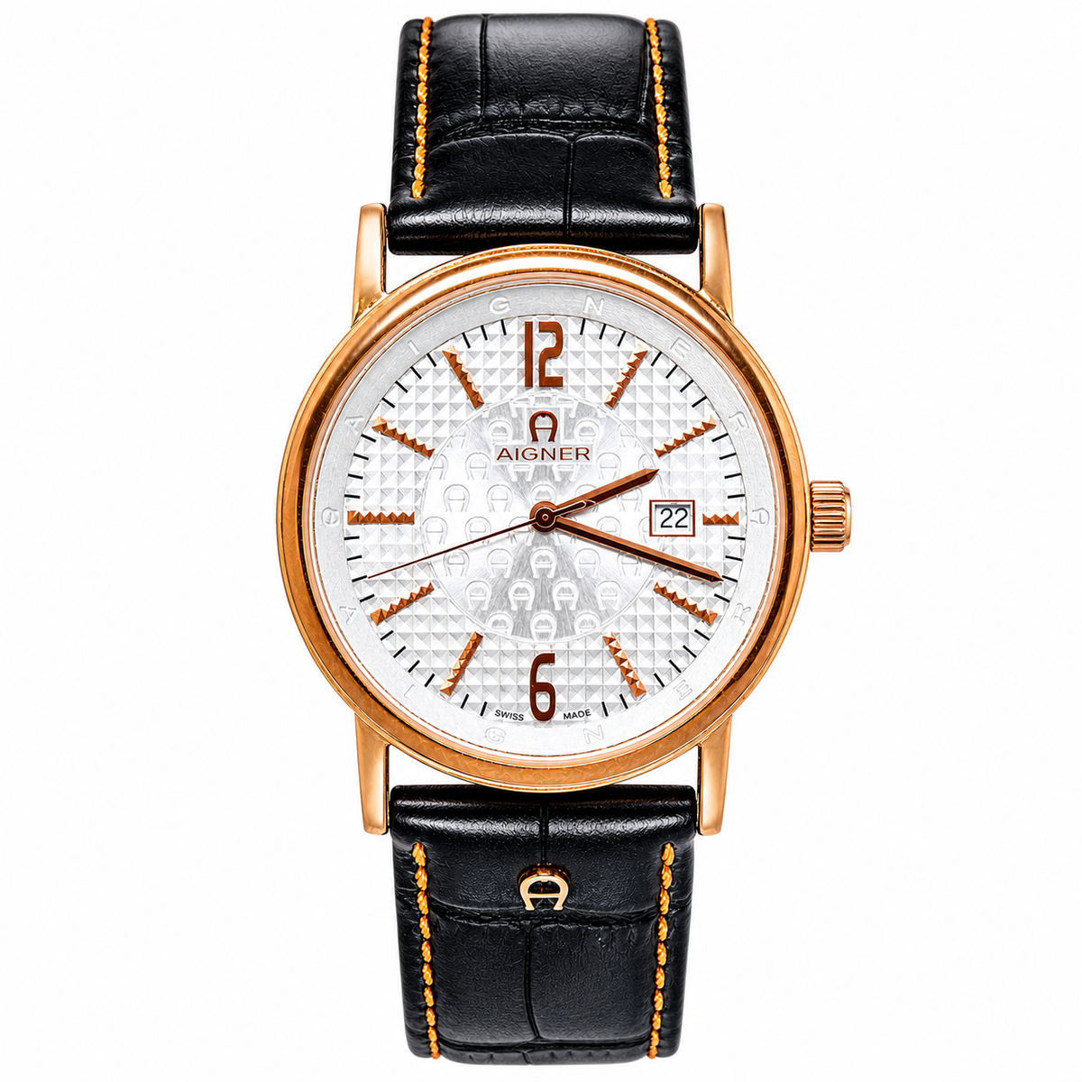 AIGNER Linate II A32100 Mens Wristwatch (Rare Special Reserve), 8K 
