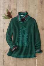 Coldwater Creek Woodland Warmth Sweater, All Size