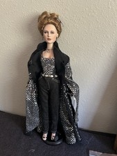 Gloria Vanderbilt Porcelain Doll - The Runway Limited Edition: ‘Black Denim’