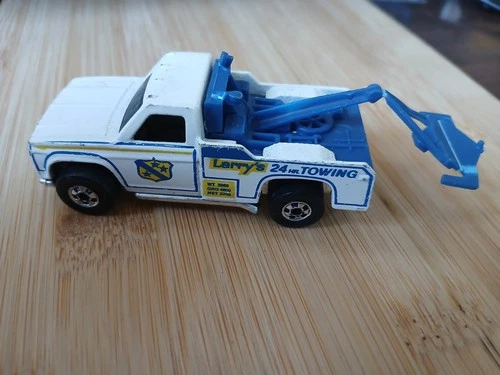 Hot Wheels Blackwall 1977 Larry’s Ramblin Wrecker Tow Truck 1/64 Toy Hong Kong