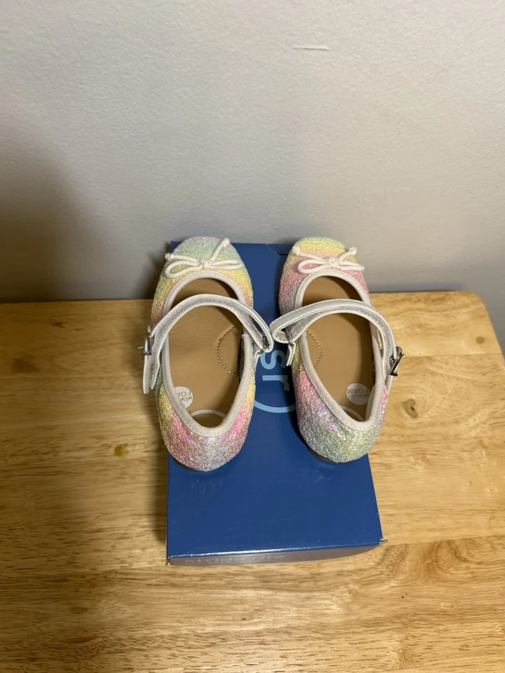 NEW Stride Rite Gwen Ballet Flat - Little Kid Rainbow Size 8 - Image 4 of 4