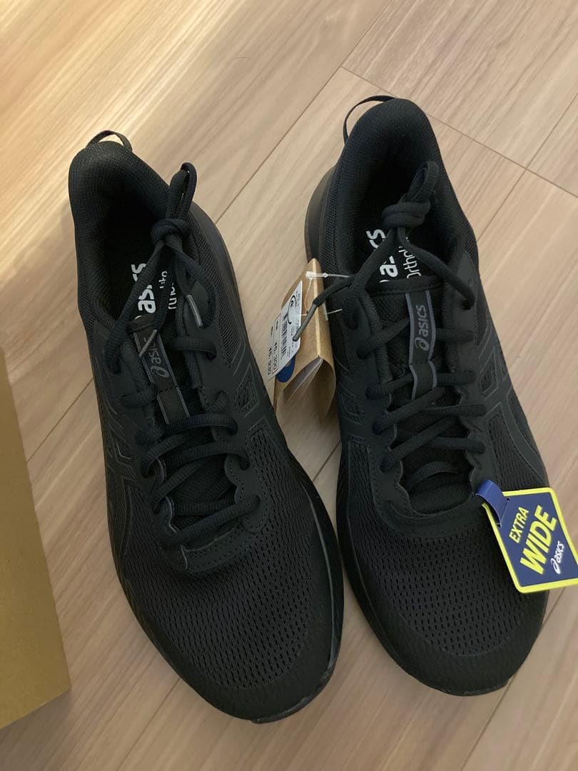 Asics JOLT Men's Wide Fit Running Sneakers Black 28cm New Box thumbnail 2