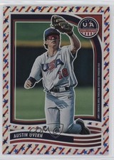 2024 Panini Stars and Stripes Stars & Stripes 41/50 Austin Overn #173 1b3