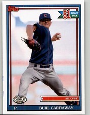 2021 Topps Pro Debut Burl Carraway #PD-191 AZL Cubs