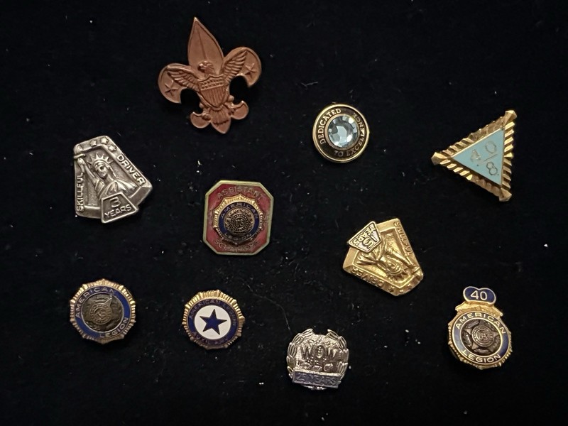Vintage Junk Drawer Lot Of 10 Various Smalls Collectibles
