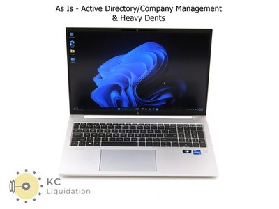 HP EliteBook 860 G9 16'' Core i5-1235U 16GB 512GB NVMe W11P - As Is Read