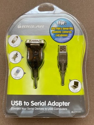 IOGEAR USB To Serial Adapter (GUC232A) Brand New In Package Never Used