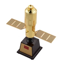 1:80 Scale Tiangong No.2 Spacecraft Space Ship Satellite Long March Rocket Model