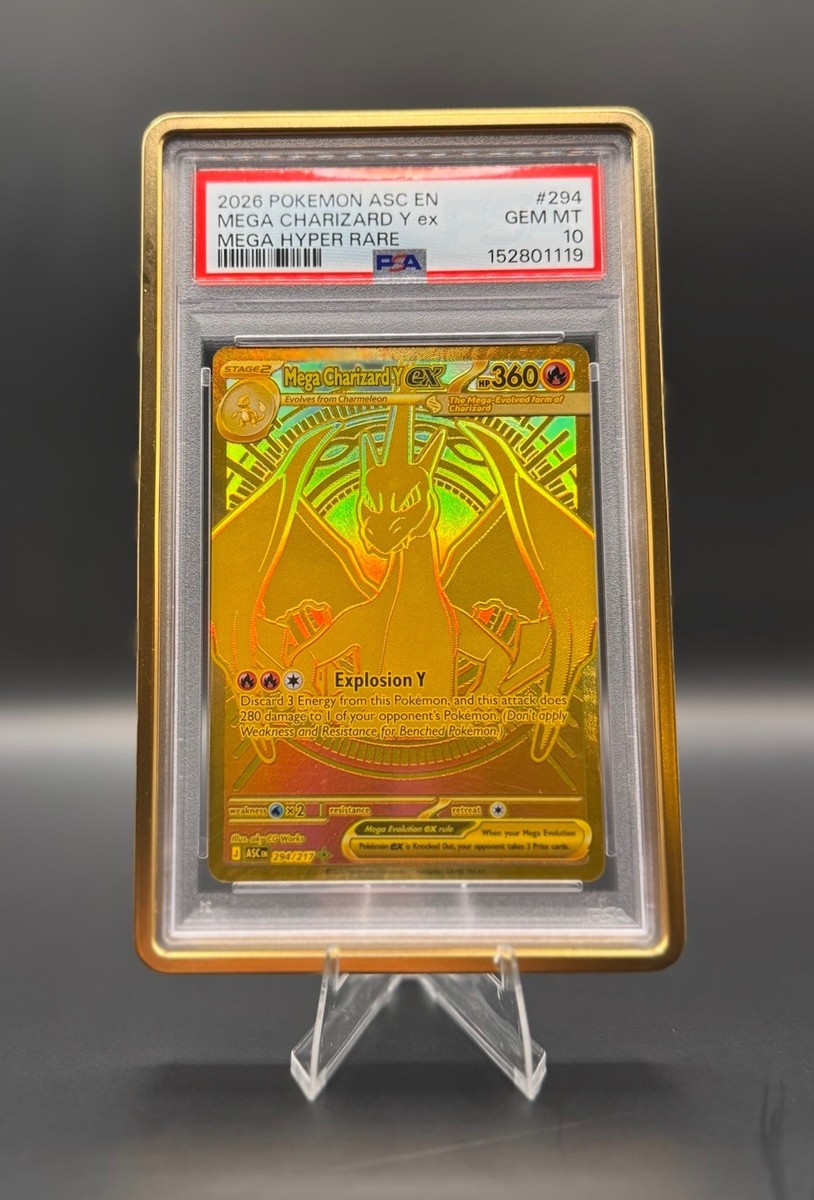 2026 POKEMON ASC EN-ASCENDED HEROES MEGA HYPER RARE MEGA CHARIZARD