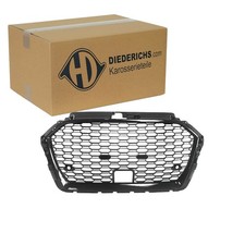 DIEDERICHS SPORT KÜHLERGRILL SCHWARZ GLANZ passend für AUDI A3 8V Rennsport Look