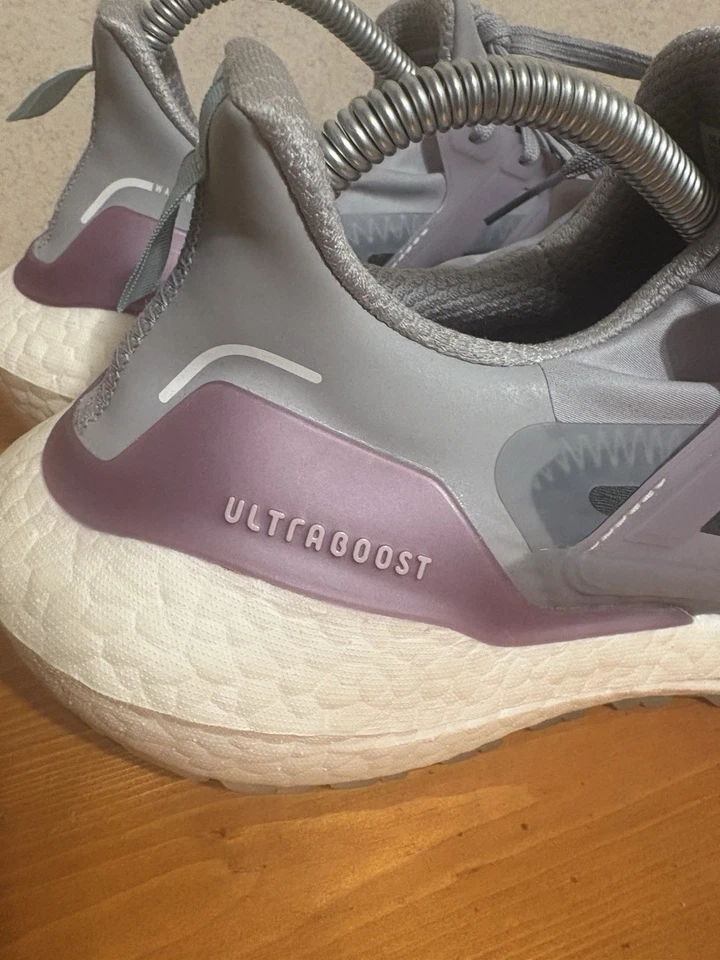 Adidas Ultra Boost 21 холодный Rdy женские кроссовки серый и фиолетовый кроссовки 9 - Изображение 4 из 4