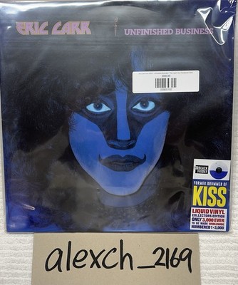 ERIC CARR FROM KISS  UNFINISHED BUSINESS  RSD BLACK FRIDAY 2025 LIQUID VINYL
