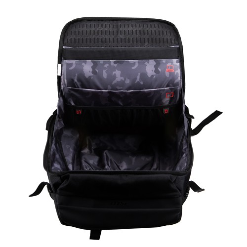 Mochila para juegos MSI Urban Raider negra - clasificación IPX2 para resistencia al agua - se adapta - Imagen 8 de 8