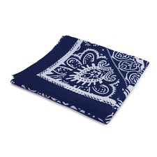 Endea Lifestyle Navy Blue Bandana Headband, Handkerchief, Head Wrap, Scarf