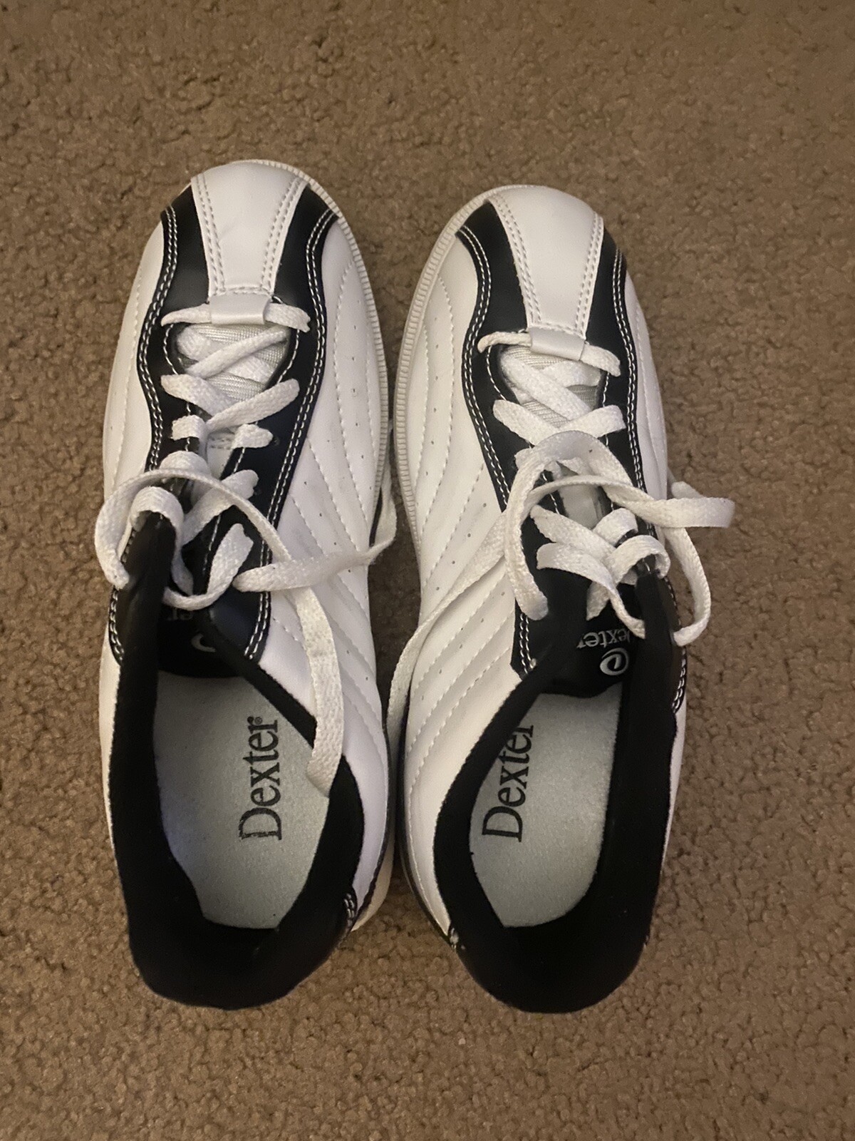 Dexter Ricky IV White Bowling Black Fixed price for sale Mens Shoes