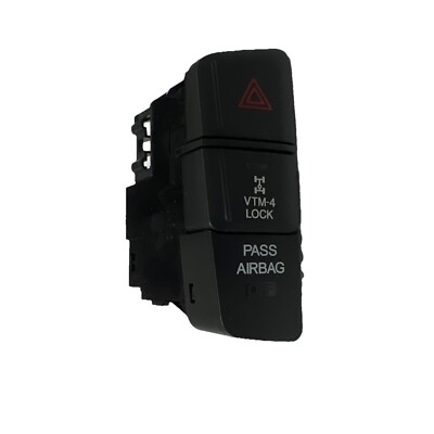 2006-2008 Honda Pilot Hazard Light VTM-4 Wheel Lock Switch M31338 S-31-1P