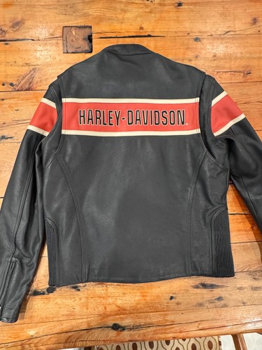 leather harley davidson jacket mens - Picture 3 of 3