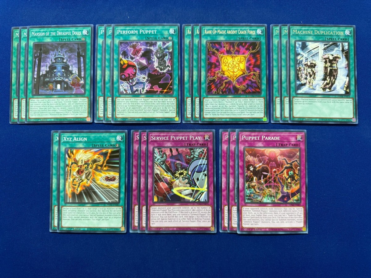 遊戯王　4box Yu-Gi-Oh! ZEXAL - Quattro's Complete Gimmick Puppet Xyz Deck | eBay