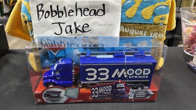NIB MOOD SPRINGS HAULER #14 #33 SEMI TRANSPORTER DISNEY PIXAR CARS