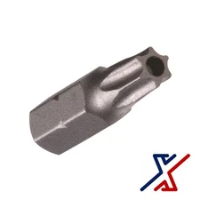 T-08 Tamper-Resistant / Security Star Bit, 1" Long by X1 Tools
