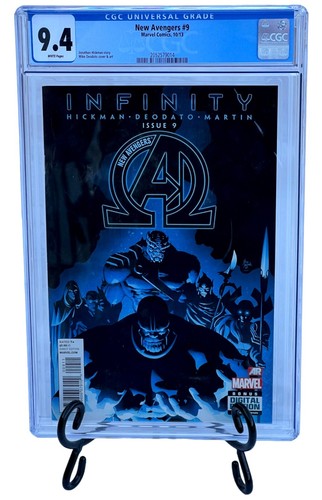 New Avengers #9 (2013) Thanos Infinity CGC 9.4 White Pages