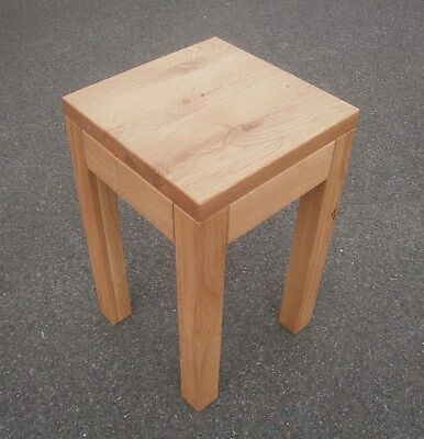 Holztisch Beistelltisch Wildeiche Massiv Masse 30 X 30 X 40 Cm Hoch Ebay