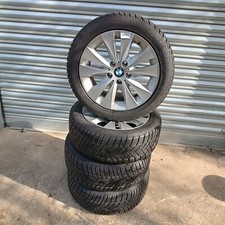 4 CERCHI CON GOMME RIMS WITH TIRES 17 POLLICI ORIGINALE PER BMW SERIE 5 E60