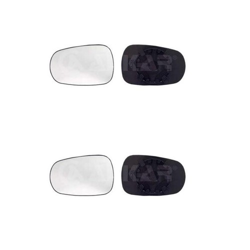 ALKAR Vetro Specchietto Retrovisore Esterno Lato Sinistro – Compatibile Con Dacia Duster, Nissan Micra IV, Leaf