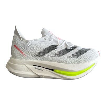 Adidas Adizero Prime X 2.0 Strung Laufschuhe Größe 8 42 weiß schwarz NEU