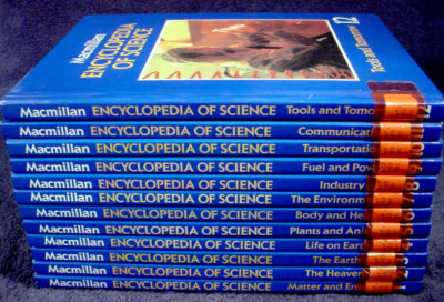 MacMillian ENCYCLOPEDIA Of SCIENCE 12 Vol. Set MIDDLE HOME SCHOOL