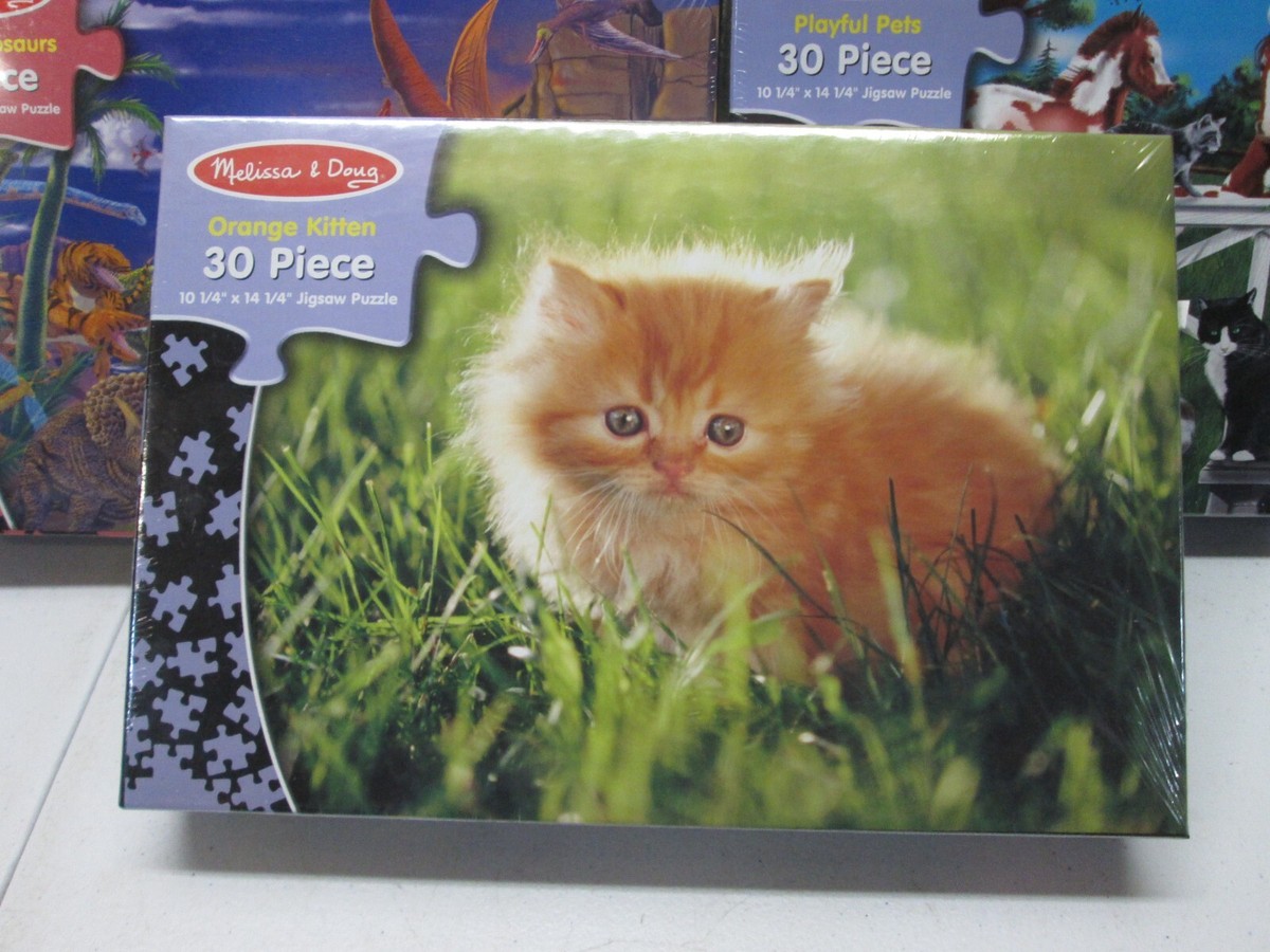 LOT 3X Melissa and Doug 30 60 Piece Jigsaw Puzzles