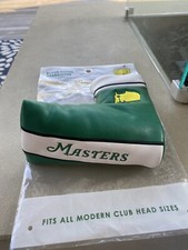 Augusta National Golf Club The Masters Premium Leather Blade Putter Cover