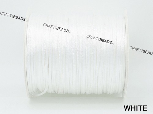 1MM Bugtail Satin Cord Shamballa Macrame Nylon Kumihimo Trim Variegated String - Picture 5 of 63