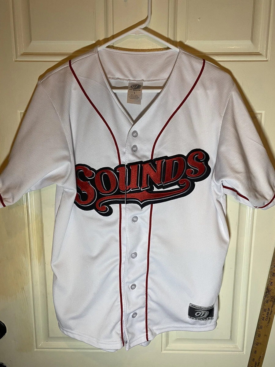 Maillot de baseball OT Sports Nashville Sounds jeunes moyens mineurs