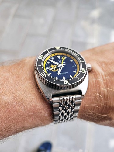 Pulseras de reloj KANTARA Premium cuentas de arroz BOR con 3 pliegues cierres de acero macizo - Imagen 14 de 16