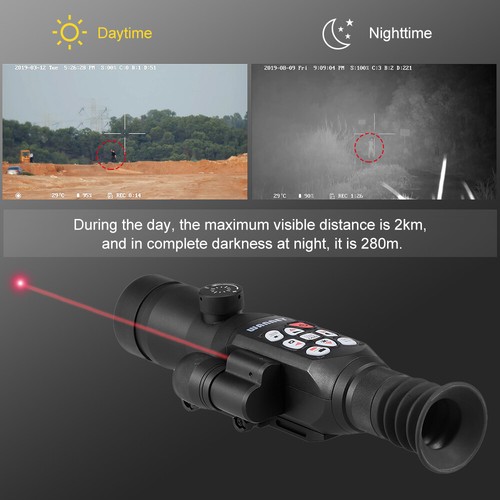 WANNEY GPS Monocular Shimmer Full Color Night Vision Telescope Computer Scope - Picture 8 of 12